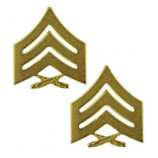 [Vanguard] Marine Corps Chevron: Sergeant - satin gold