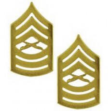 [Vanguard] Marine Corps Chevron: Master Sergeant - satin gold