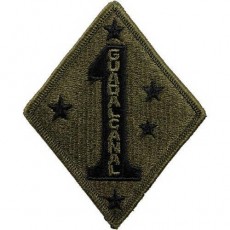 [Vanguard] Marine Corps Shoulder Patch: First Division - subdued