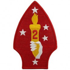[Vanguard] Marine Corps Shoulder Patch: Second Division - color