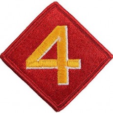 [Vanguard] Marine Corps Shoulder Patch: Fourth Division - color
