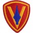 [Vanguard] Marine Corps Shoulder Patch: Fifth Division - color