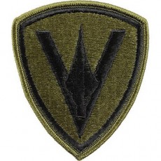 [Vanguard] Marine Corps Shoulder Patch: Fifth Division - subdued