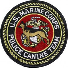 [Vanguard] Marine Corps Shoulder Patch: U.S.M.C. Police Canine Team