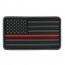 [Condor] Mini US Flag Patch PVC / 181014 / [콘돌] 미니 PVC 성조기 패치 (Thin Red Line)
