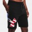 [Under Armour] UA Freedom Rival Big Flag Logo Shorts / 1360442-001 / [언더아머] UA 프리덤 라이벌 빅 플래그 로고 쇼츠 (Black) | 반바지