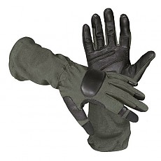 [Hatch] SOG Operator Tactical Gauntlet Glove w/ KEVLAR & NOMEX (Black - Large)
