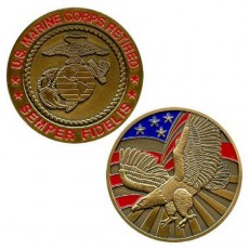 [Vanguard] Marine Corps Coin: United States Marine Corps Retired
