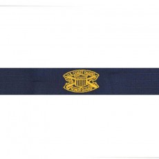 [Vanguard] Coast Guard Embroidered Badge: Honor Guard - Ripstop fabric