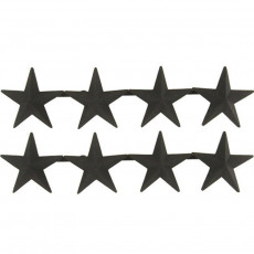 [Vanguard] Officer Rank : General 4 Stars - Black Metal
