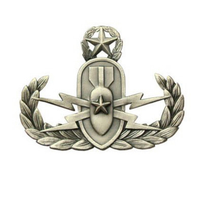 [Vanguard] Badge: Master Explosive Ordnance Disposal - Miniature, Oxidized / 폭발물 처리반 무광 미니어쳐 배지