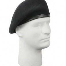 검정색 울 베레모 블랙/Black Wool Beret