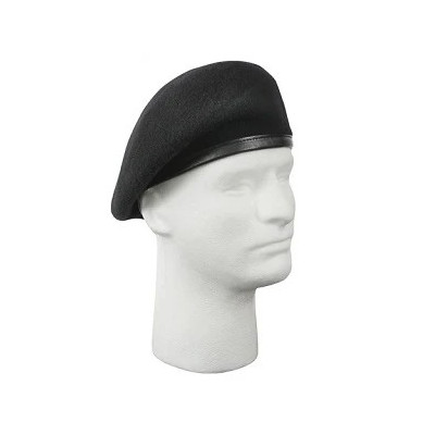 검정색 울 베레모 블랙/Black Wool Beret