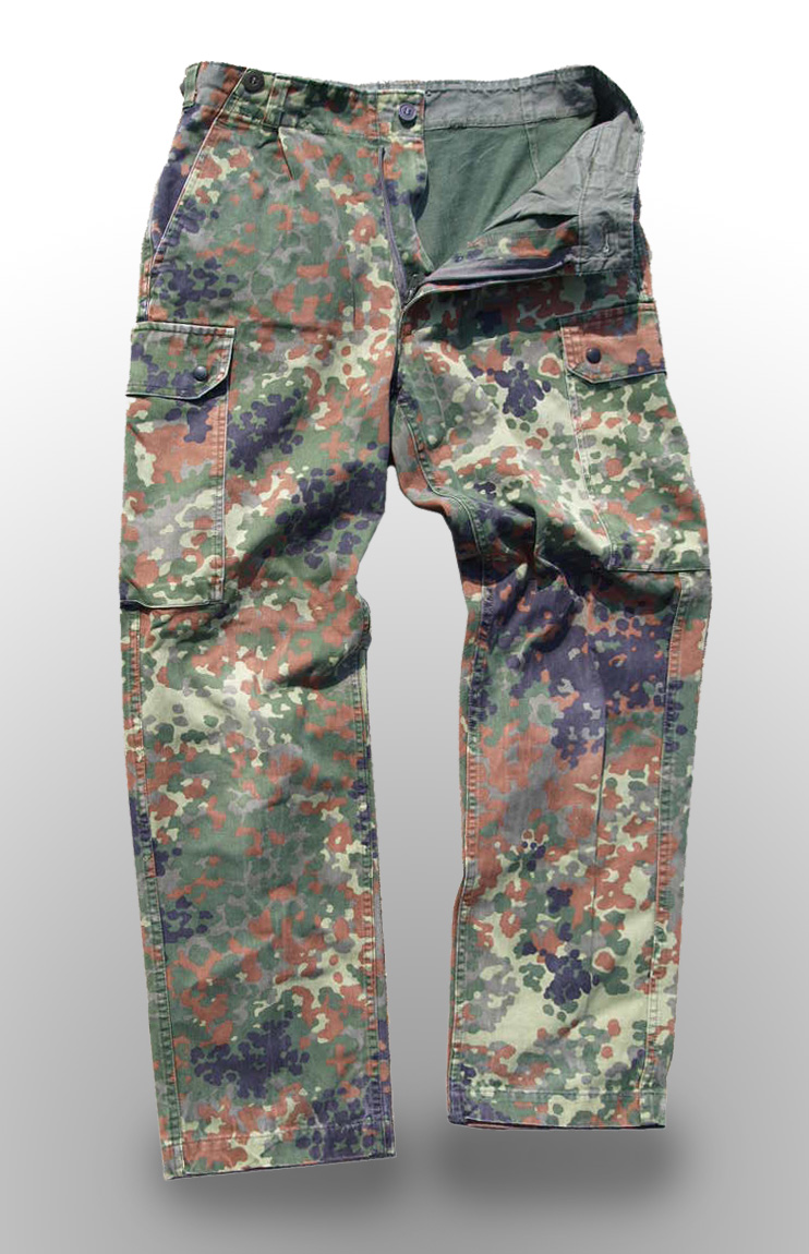 German Flecktarn Camo Pants (빈티지)