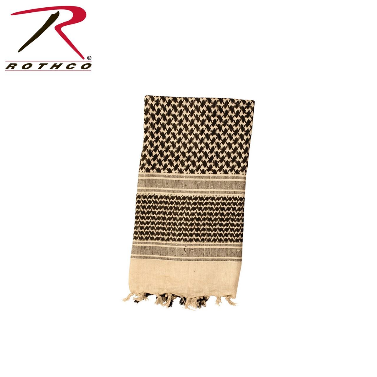 ROTHCO 라이트웨이트 쉬마그 택티컬 데저트 스카프 / Lightweight Shemagh Tactical Desert Scarves / 4537