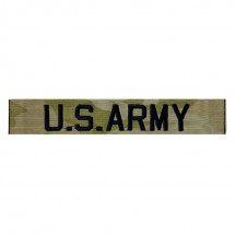 [Vanguard] ARMY NAME TAPE: U.S. ARMY - EMBROIDERED ON OCP SEW ON / 미육군 네임탭: U.S. Army - OCP (박음질용)