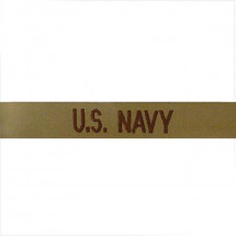 [Vanguard] Navy Name Tape: U.S. Navy - Desert / 미해군 네임탭: U.S. Navy - Desert (박음질용)