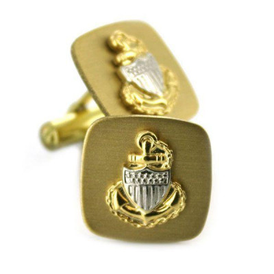[Vanguard] Coast Guard Cuff Links: E7 CPO / 미해안경비대 커프 링크스: 중사
