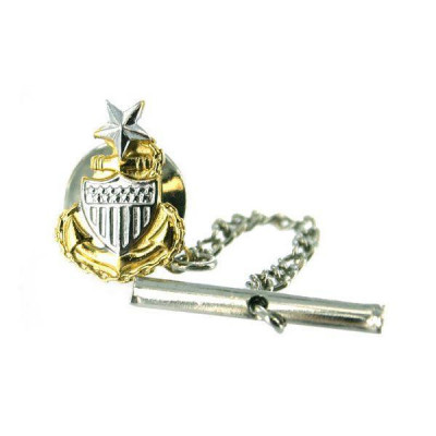 [Vanguard] Coast Guard Tie Tac: E8 Senior Chief Petty Officer / 미해안경비대 타이 택: 상사