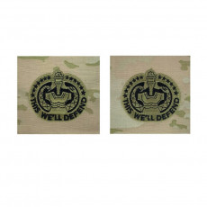 [Vanguard] Army Embroidered Badge on OCP Sew On: Drill Sergeant