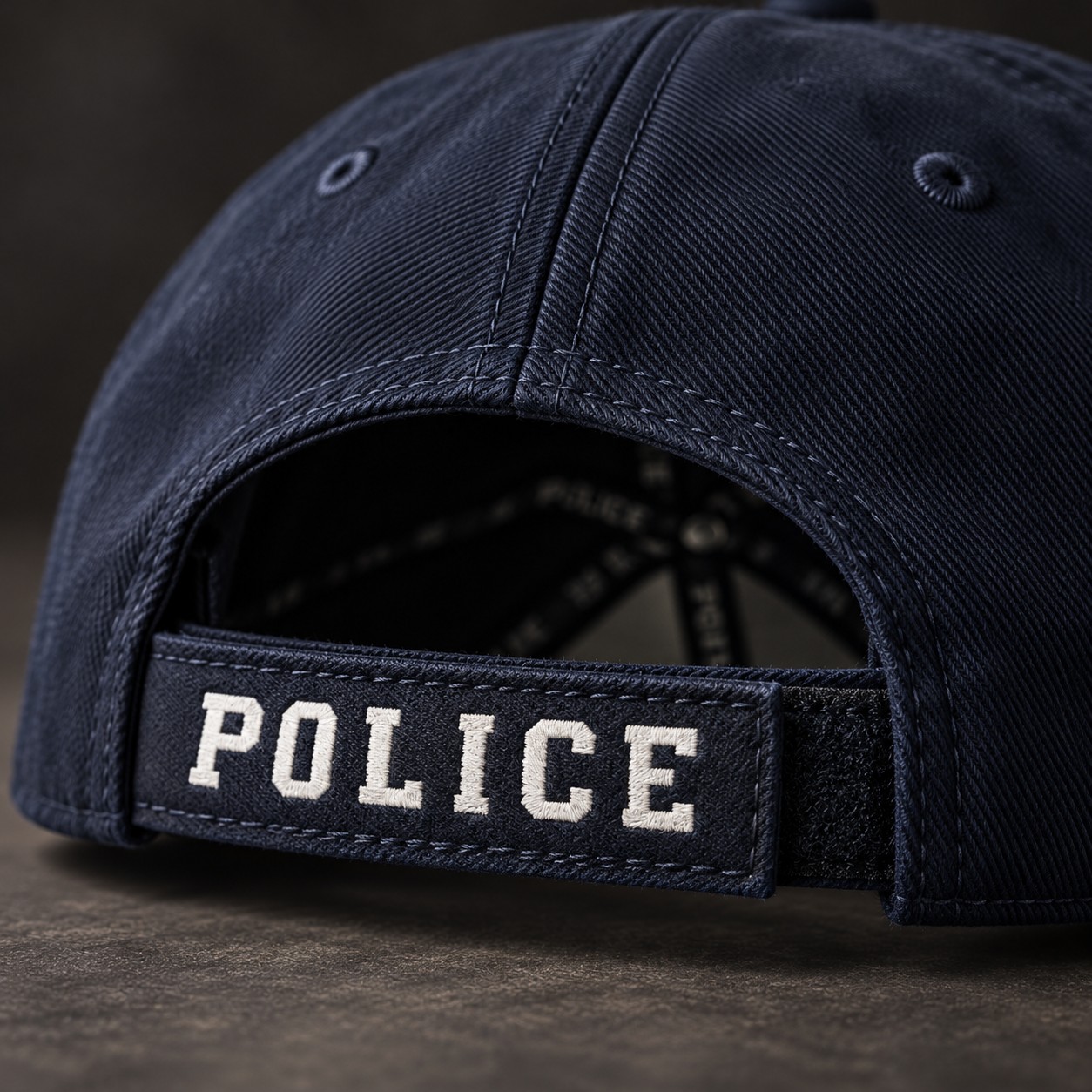 ROTHCO Deluxe Police 로우 프로파일 볼캡 네이비 블루