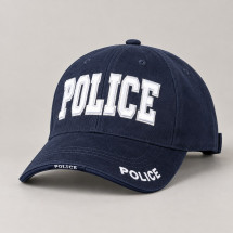 ROTHCO Deluxe Police 로우 프로파일 볼캡 네이비 블루