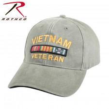 [Rothco] Vietnam Veteran Deluxe Vintage Low Profile Insignia Cap / 9721 / [로스코] 월남전 퇴역군인 볼캡