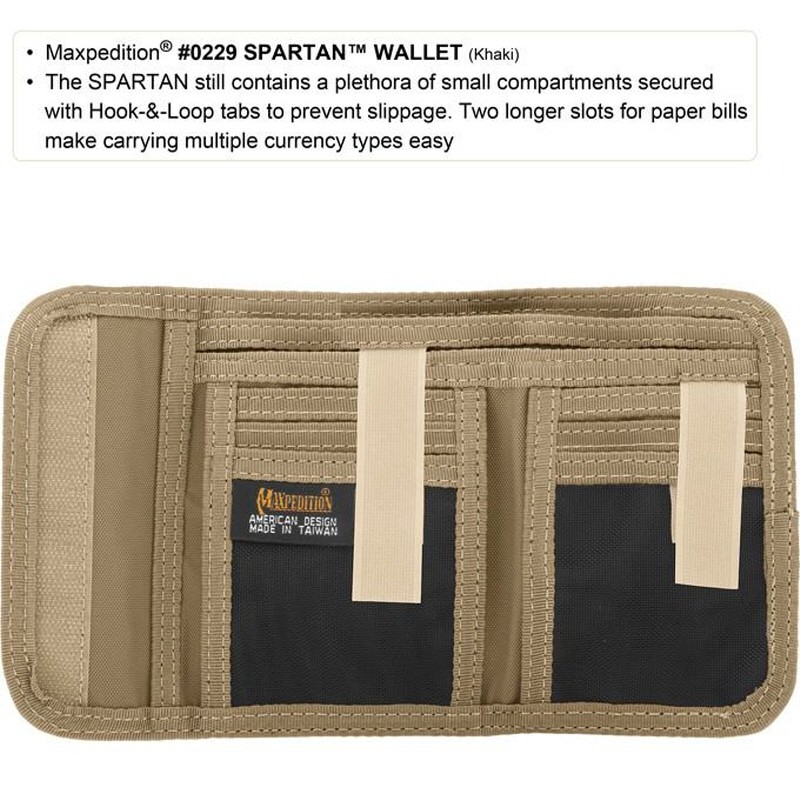 [MAXPEDITION]  Spartan Wallet / 0229 / 스파르탄 택티컬 지갑