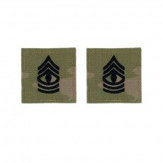 [Vanguard] Army Embroidered OCP with Hook Rank Insignia: First Sergeant