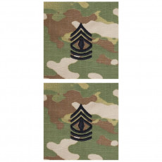 [Vanguard] Army Embroidered OCP Sew on Rank Insignia: First Sergeant
