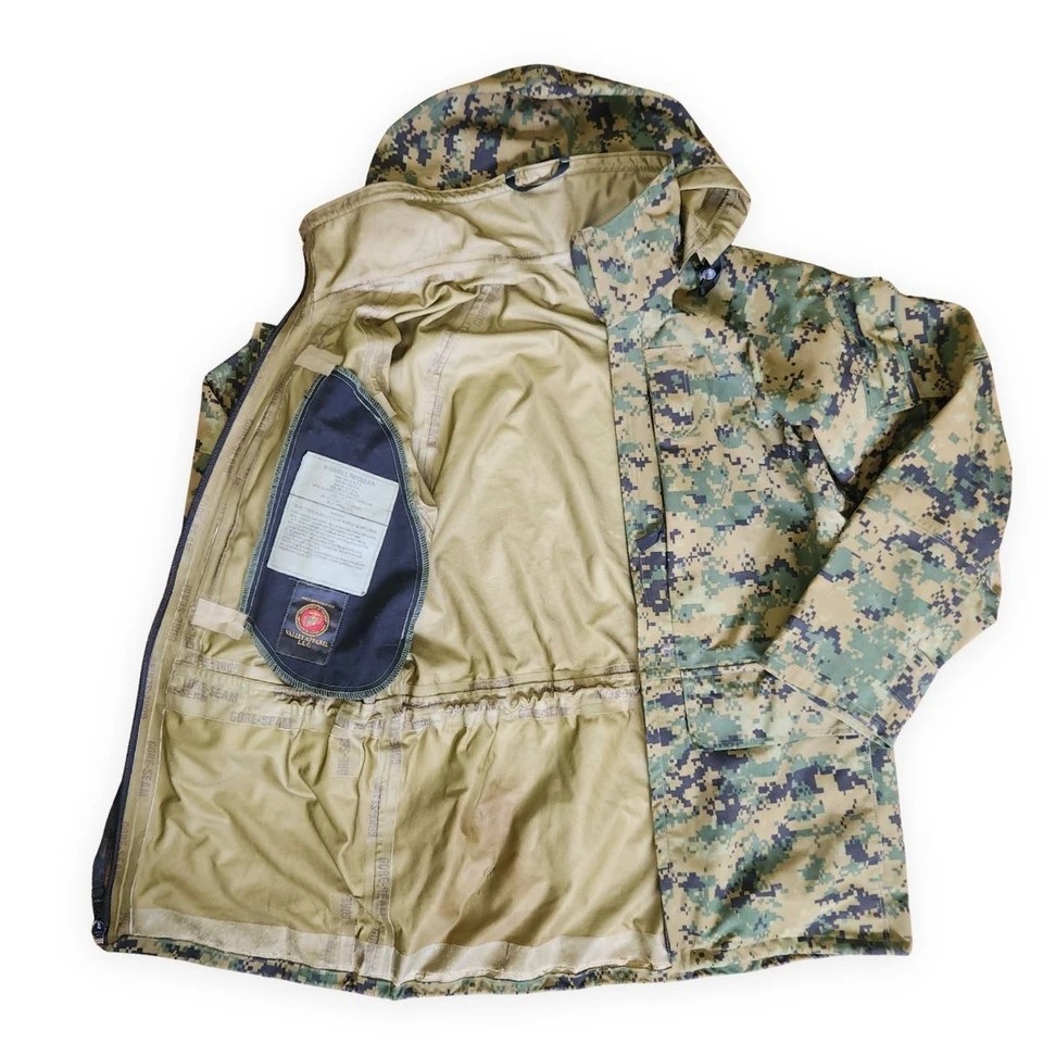USMC MARPAT 우드랜드 디지털 고어텍스 자켓 미해병대