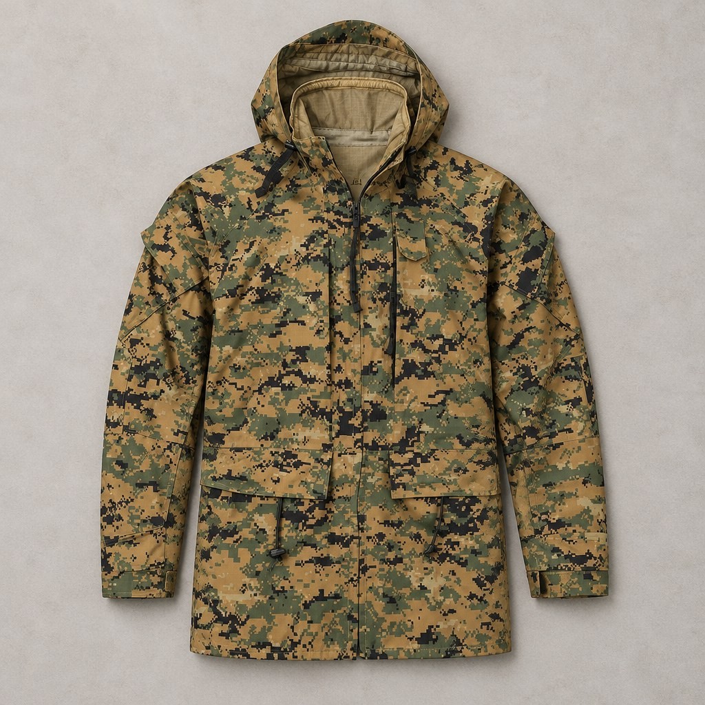 USMC MARPAT 우드랜드 디지털 고어텍스 자켓 미해병대