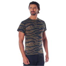 rothco camo t shirt tiger stripe camo(r6787s)