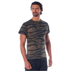 rothco camo t shirt tiger stripe camo(r6787s)