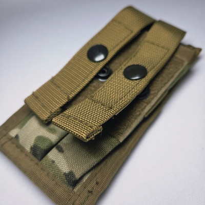 TRU-SPEC 몰리 9mm 더블 탄창 파우치 멀티캠