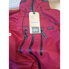 alpha industries patrol jacket red