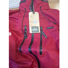 alpha industries patrol jacket red