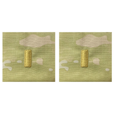 [Vanguard] Army Embroidered OCP Sew on Rank Insignia: Second Lieutenant