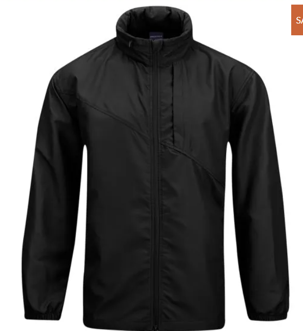 propper full zip unlined windshirt