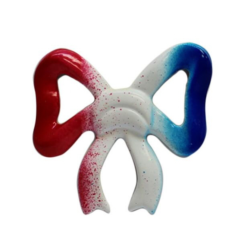 [Vanguard] Lapel Pin: Small Bow in Red White and Blue