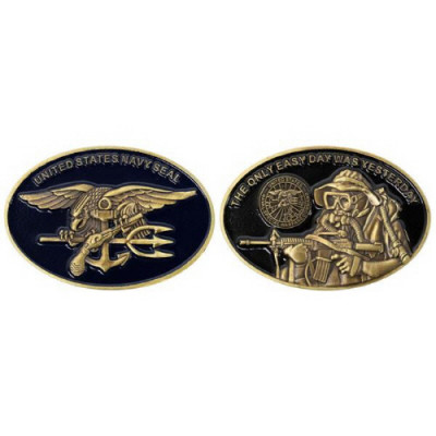 [Vanguard] Coin: Navy Seal with Trident Oval