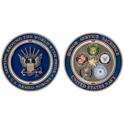 [Vanguard] Coin: Navy Proud Military Family