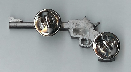 Full-Size Pewter Pin - CA