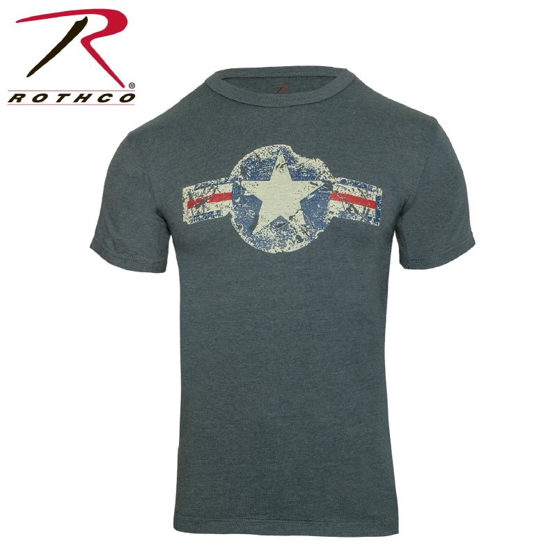 [Rothco] Vintage Army Air Corps T-Shirt / [로스코] 빈티지 아미 에어 코프스 티셔츠