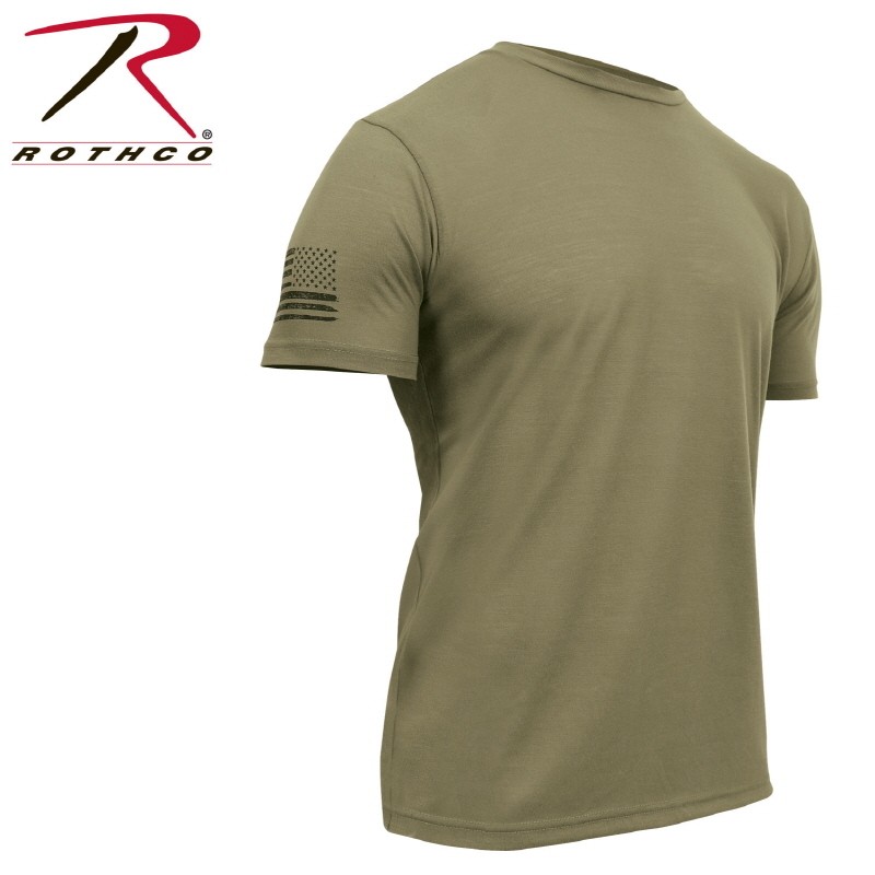 [Rothco] Tactical Athletic Fit T-Shirt / [로스코] 택티컬 애슬레틱 핏 티셔츠