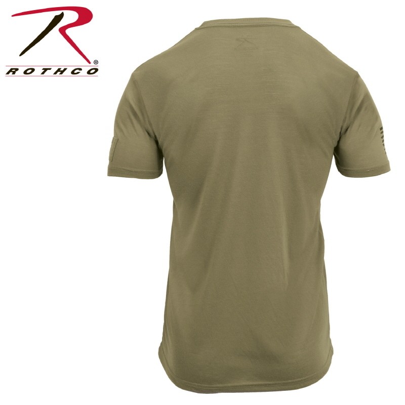 [Rothco] Tactical Athletic Fit T-Shirt / [로스코] 택티컬 애슬레틱 핏 티셔츠