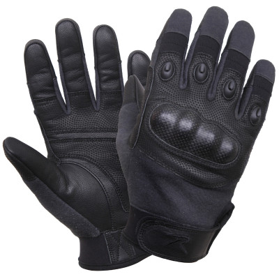 ROTHCO 2808 하드너클 택티컬 장갑 방검 방염 장갑/Carbon Fiber Hard Knuckle Cut/Fire Resistant Gloves