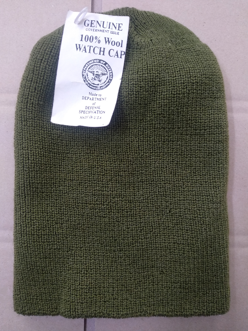 Genuine Government Issue 100% Wool watch cap 비니