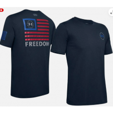 under armour ua men's freedom banner t shirt(1352147408md)