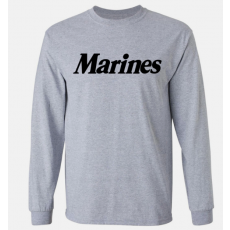 rothco marines printed 긴팔 t shirt